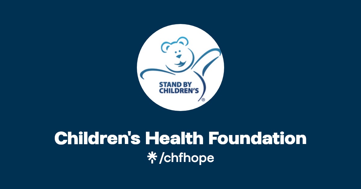 Children's Health Foundation Instagram, Facebook Linktree