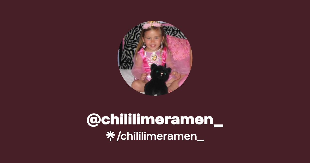 chililimeramen_ - Find @chililimeramen_ Onlyfans - Linktree