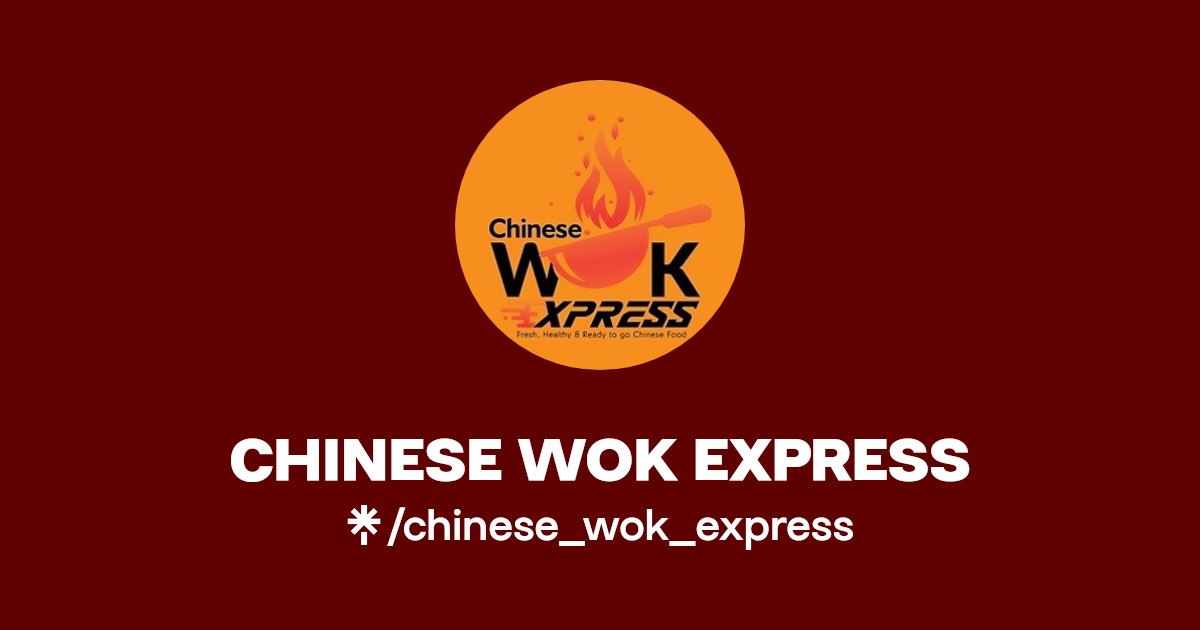 CHINESE WOK EXPRESS Instagram, Facebook Linktree