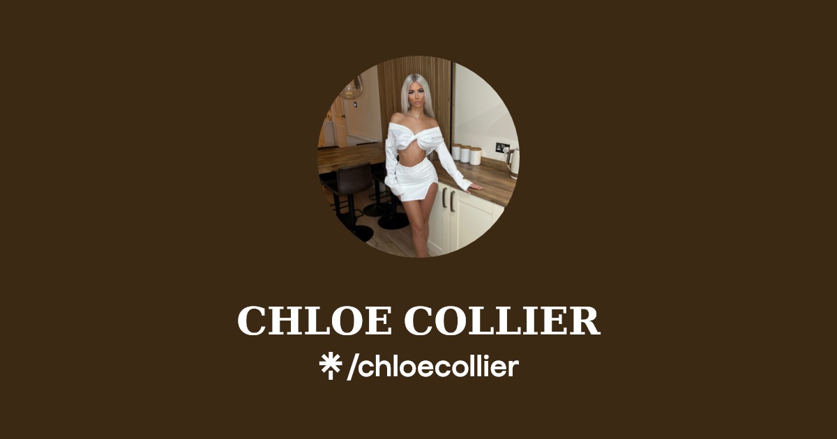 𝐂𝐇𝐋𝐎𝐄 𝐂𝐎𝐋𝐋𝐈𝐄𝐑 | TikTok | Linktree