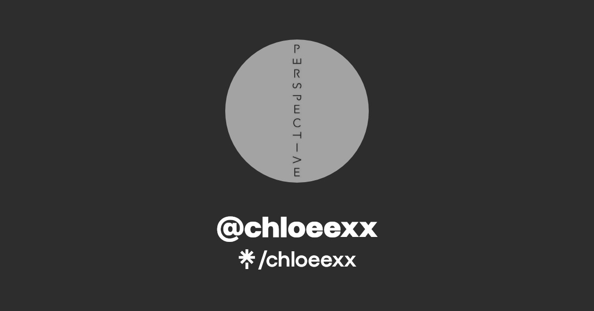chloeexx | Instagram, TikTok | Linktree