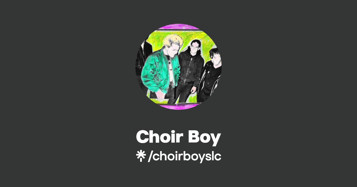 Choir Boy Listen on Spotify, Apple Music Linktree