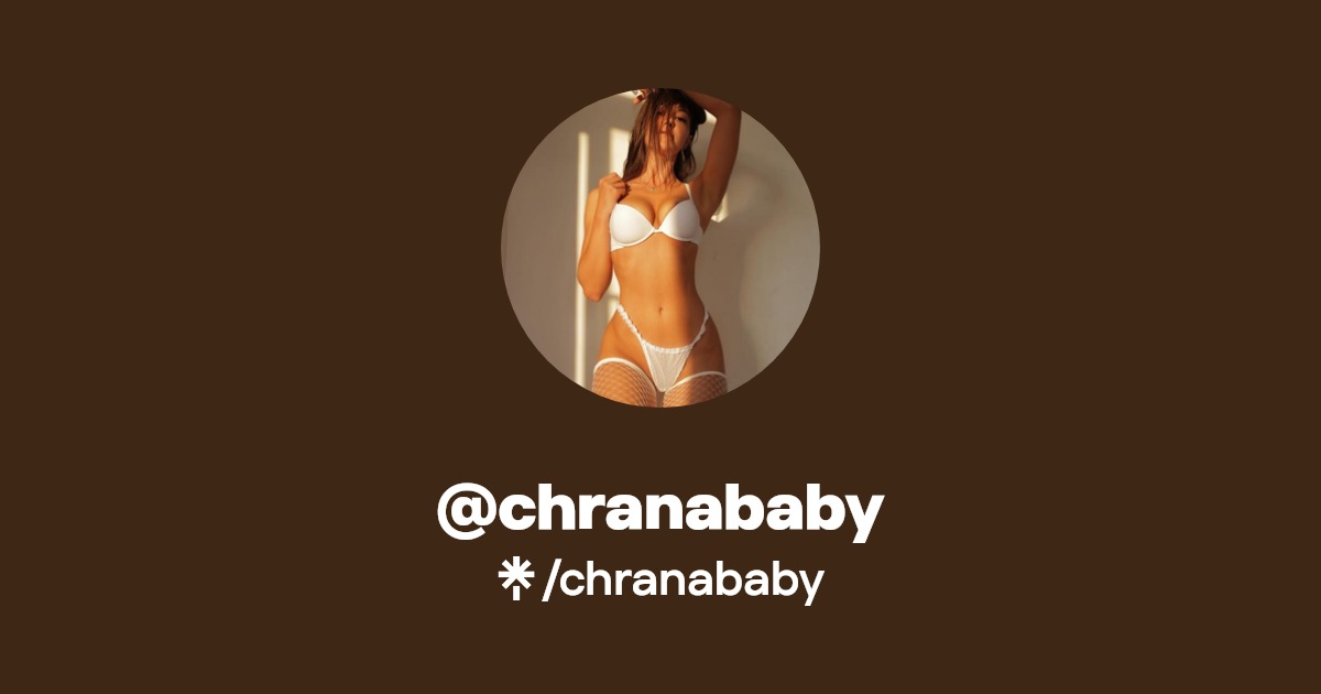 chranababy - Find @chranababy Onlyfans - Linktree