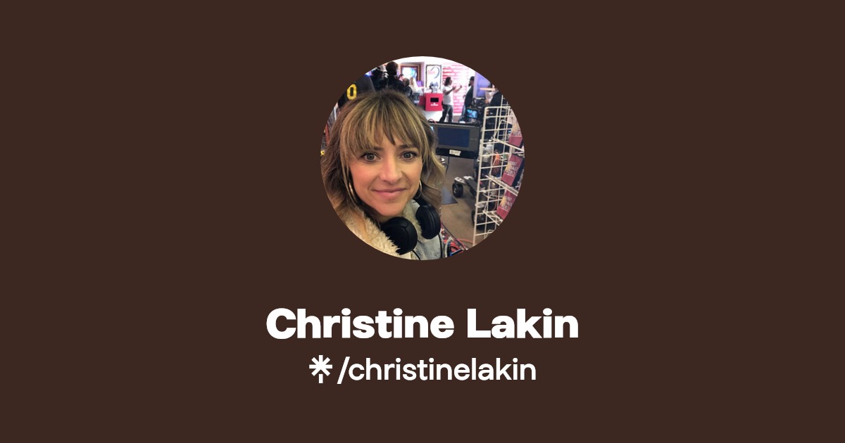 Christine Lakin Instagram, Facebook Linktree