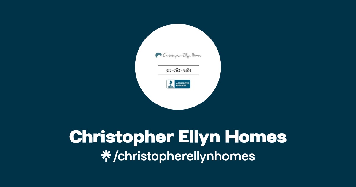 Christopher Ellyn Homes Twitter, Facebook Linktree