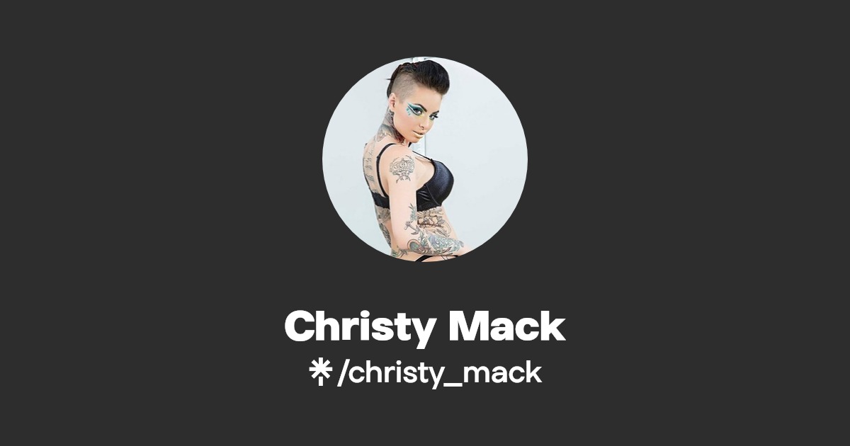 Christy Mack - Find Christy Mack Onlyfans - Linktree