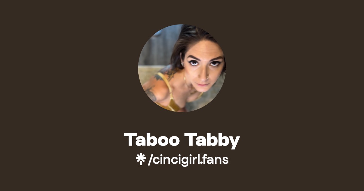Taboo Tabby Find Taboo Tabby Onlyfans Linktree