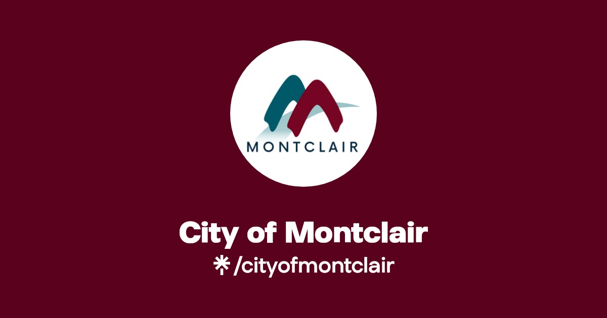City of Montclair Instagram, Facebook Linktree