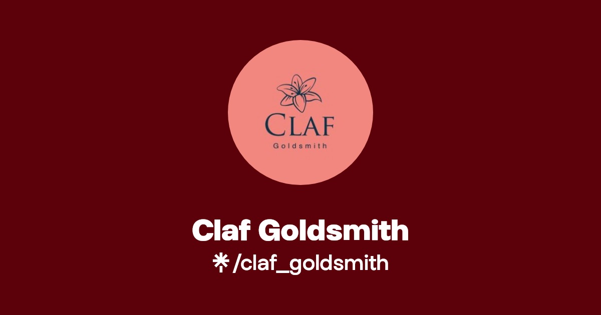Claf Goldsmith Linktree