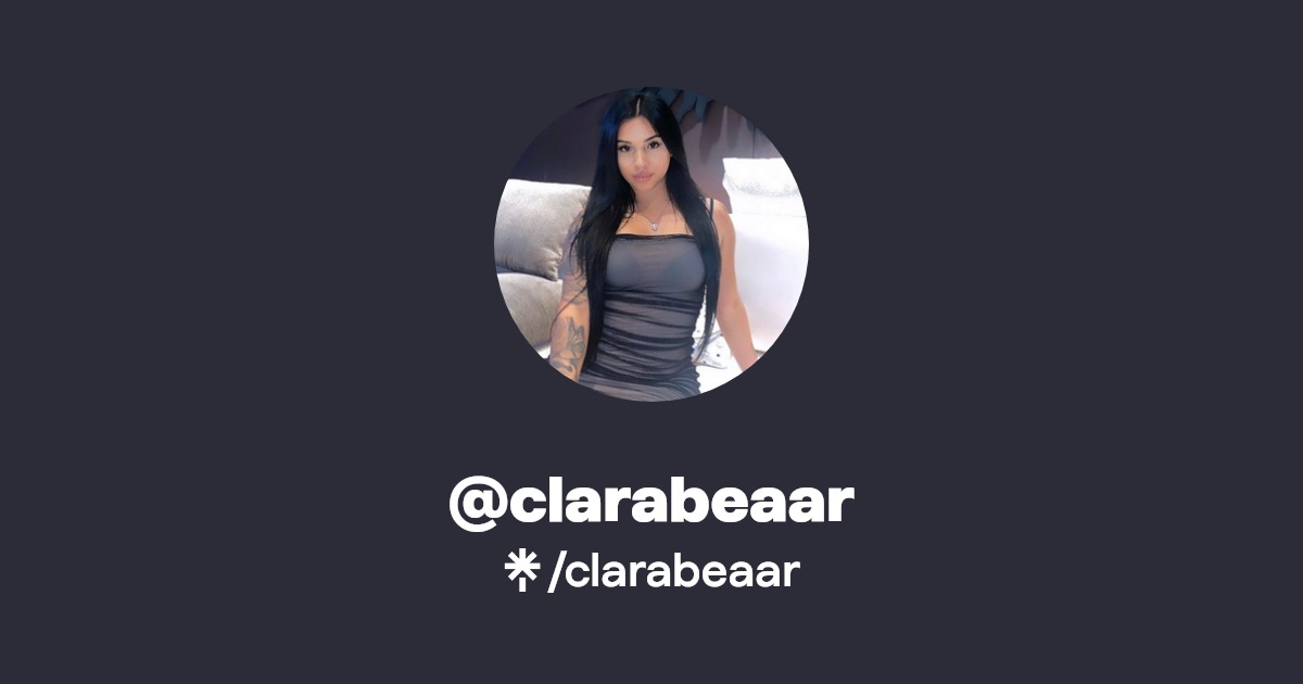 clarabeaar - Find @clarabeaar Onlyfans - Linktree