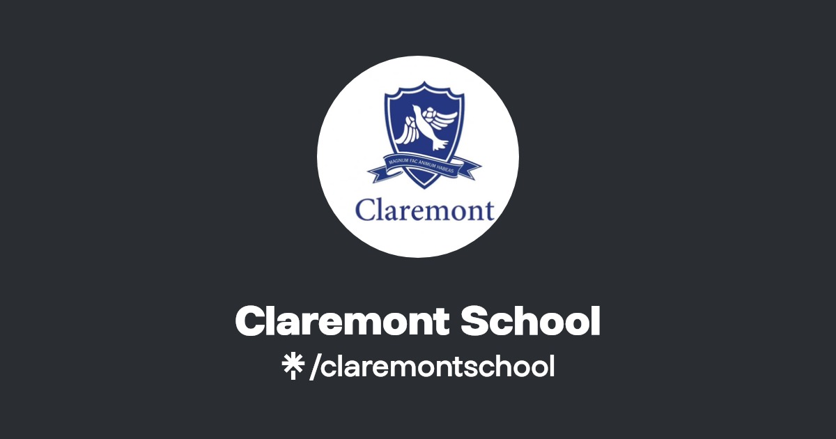 claremontschool Instagram, Facebook Linktree