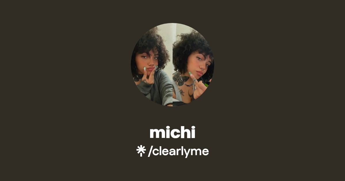 michi - Find michi Onlyfans - Linktree