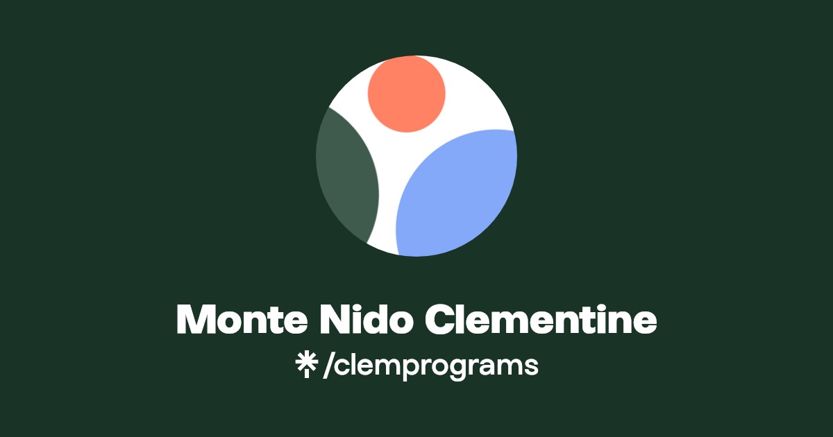 Monte Nido Clementine Facebook, TikTok Linktree