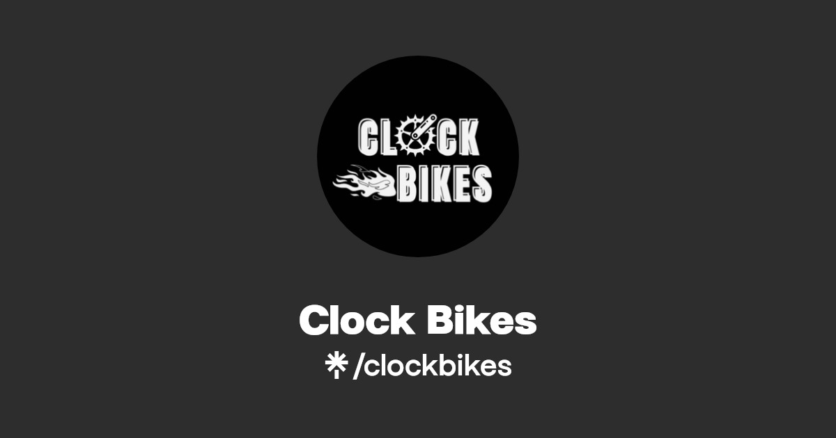Clock Bikes Linktree