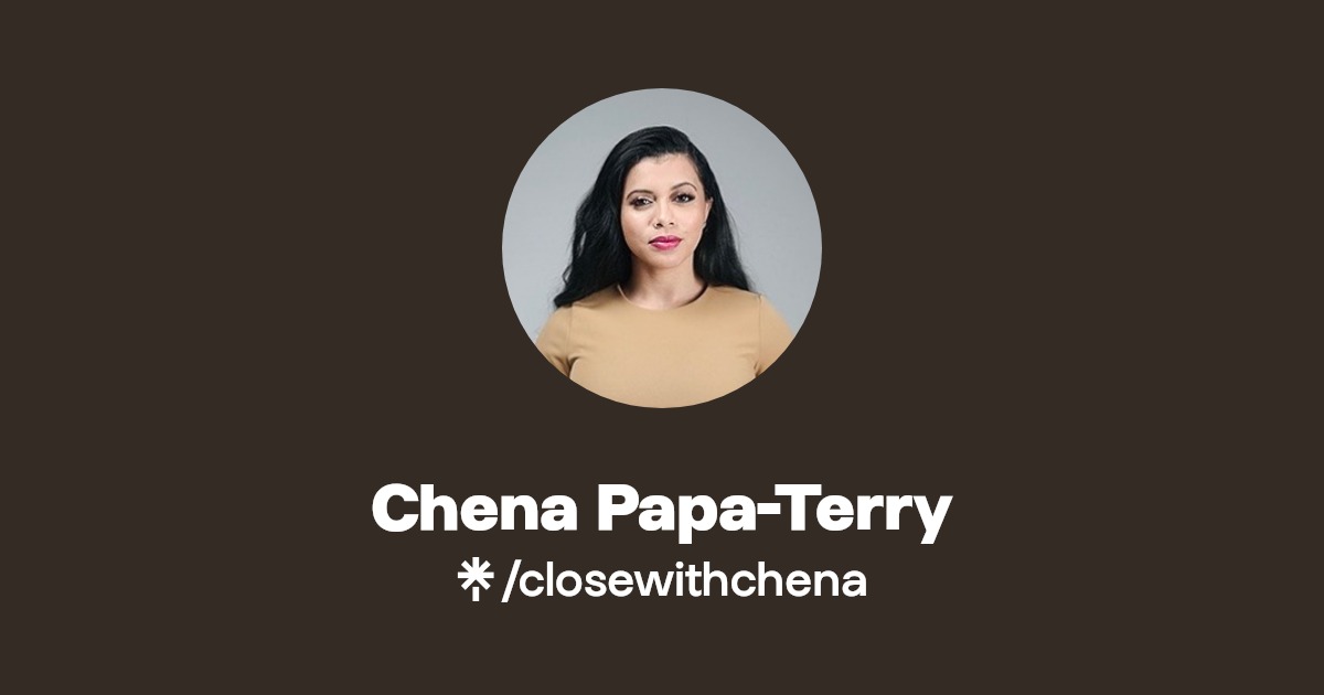 Chena PapaTerry Instagram, Facebook Linktree