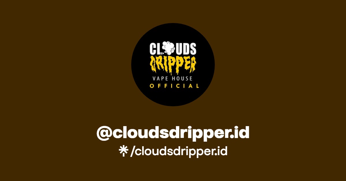 cloudsdripper.id Instagram Linktree
