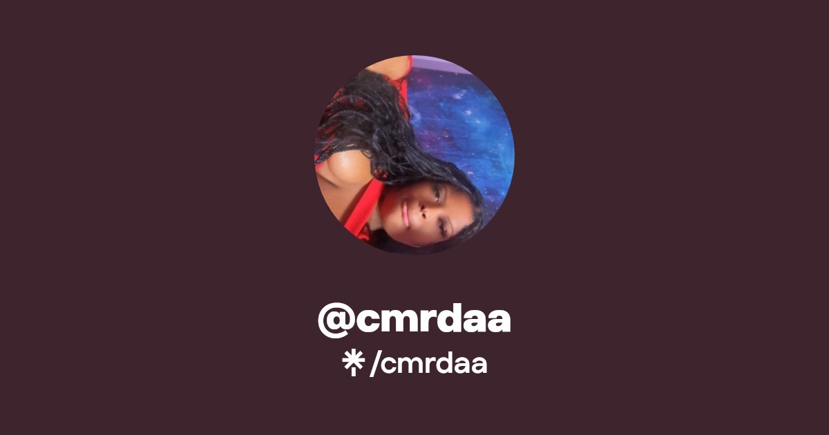 cmrdaa - Find @cmrdaa Onlyfans - Linktree