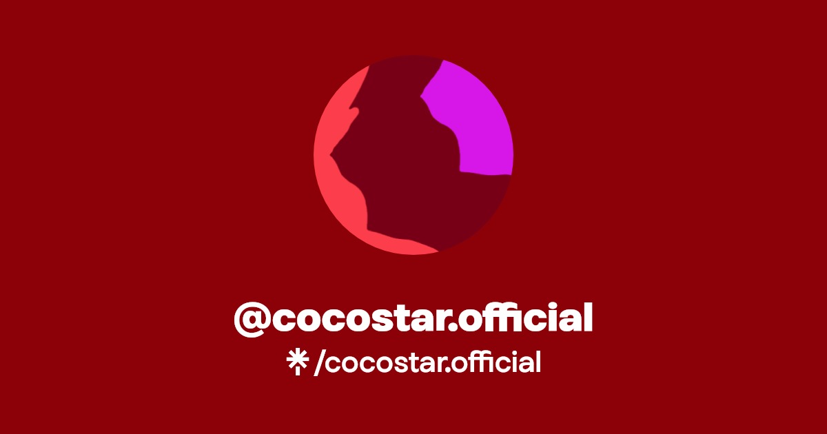 cocostar.official Instagram, Twitter Linktree