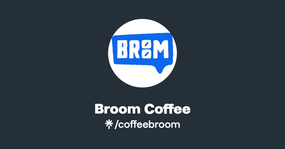 Broom Coffee Instagram Linktree