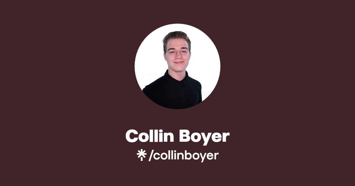 Collin Boyer Linktree