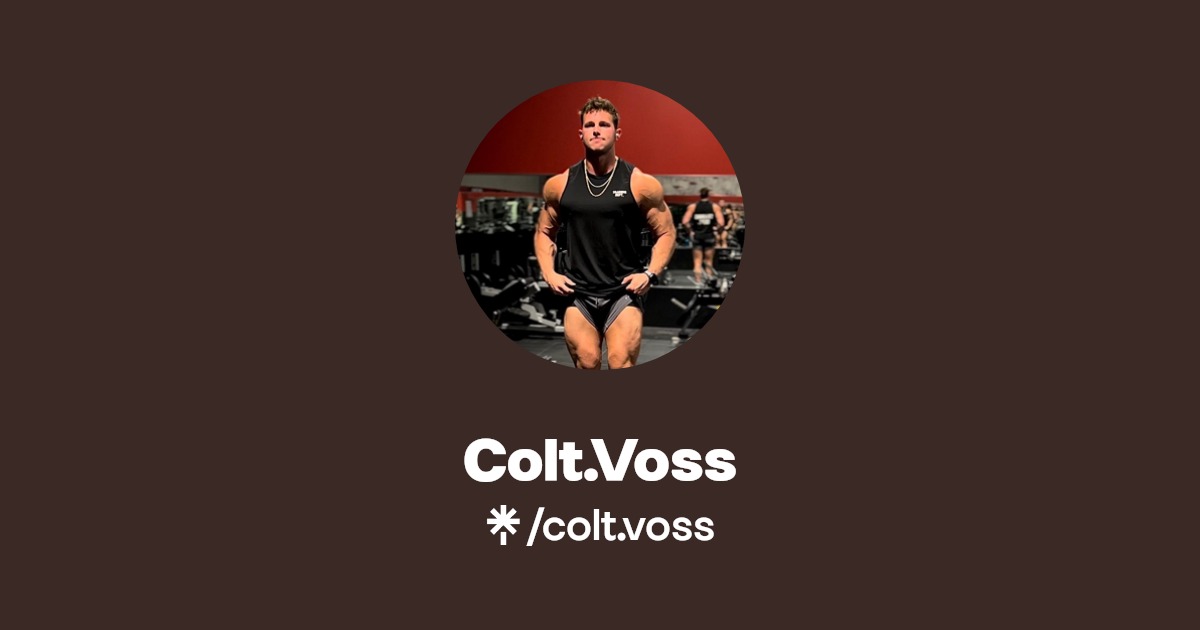 Colt.Voss - Find Colt.Voss Onlyfans - Linktree