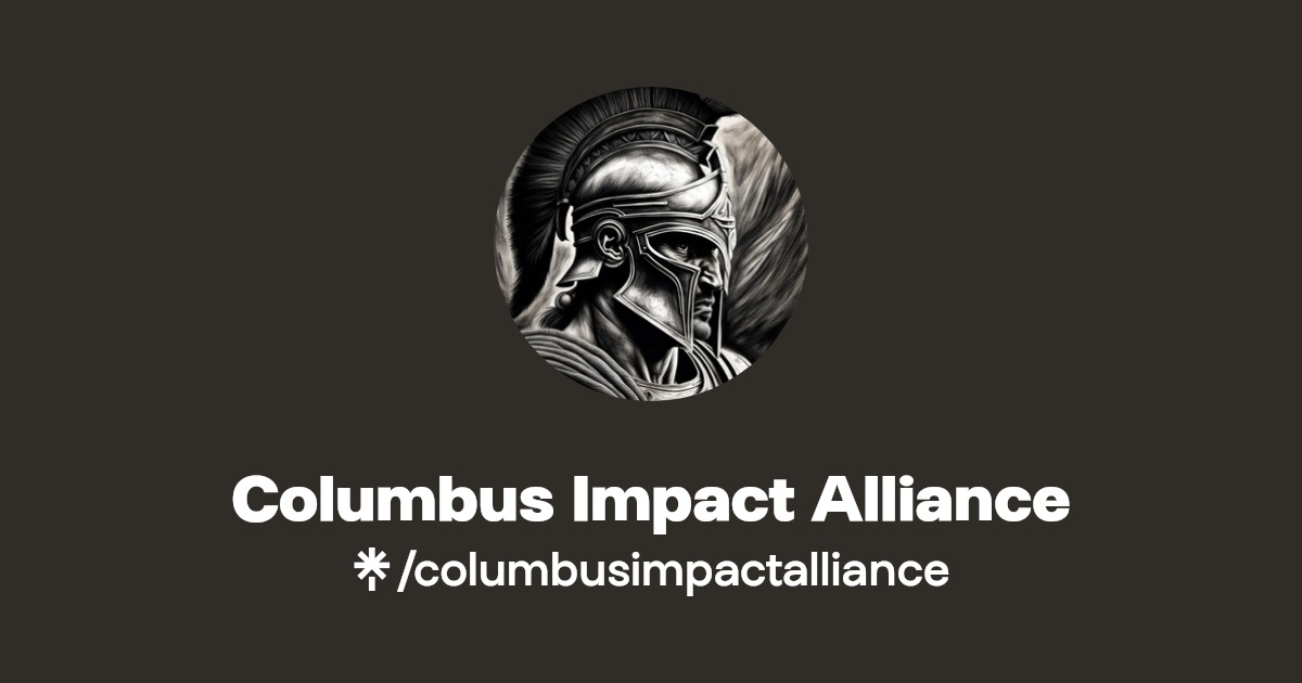 Columbus Impact Alliance Instagram, Facebook Linktree