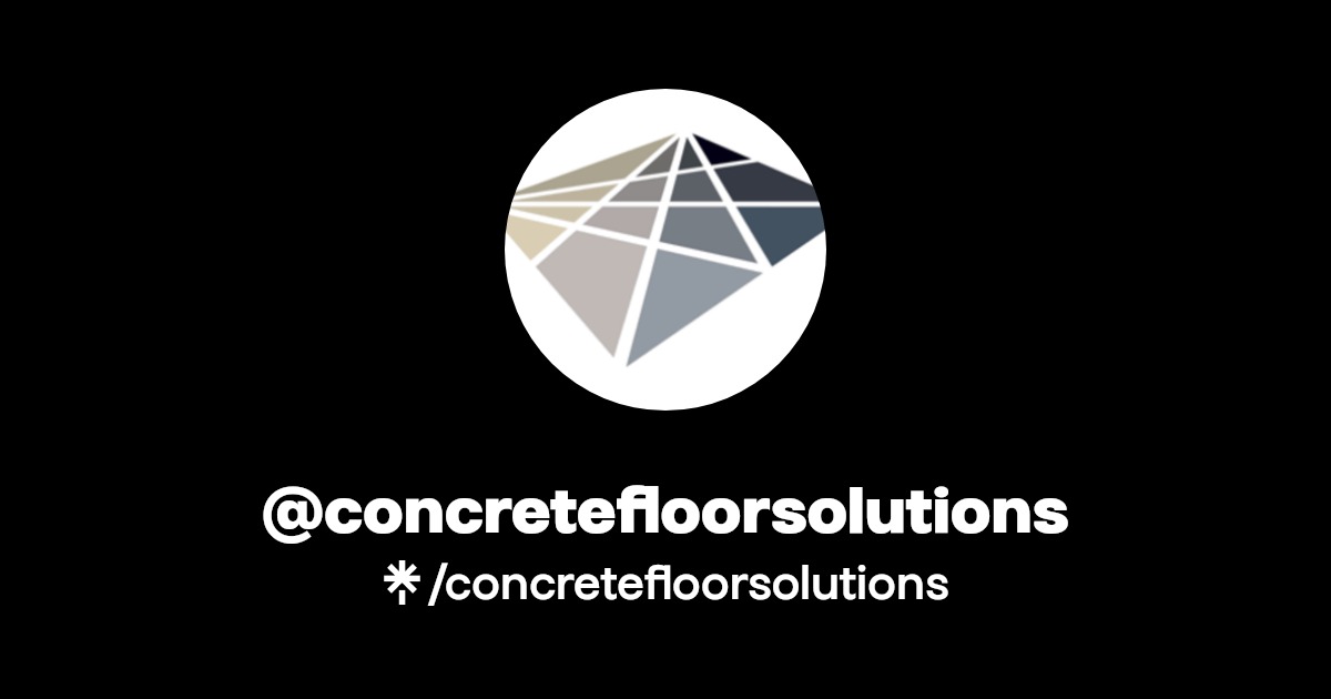 concretefloorsolutions Instagram, Facebook Linktree