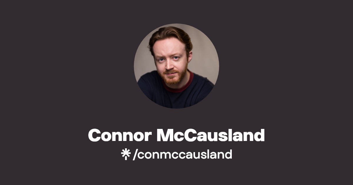 Connor McCausland Instagram Linktree