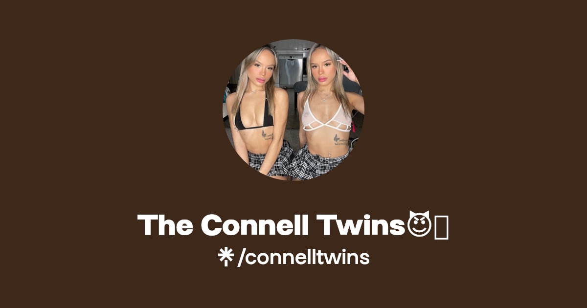 The Connell Twins😈👯‍ | Linktree