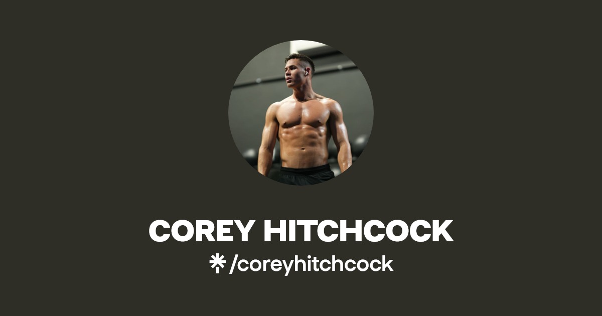 COREY HITCHCOCK Linktree