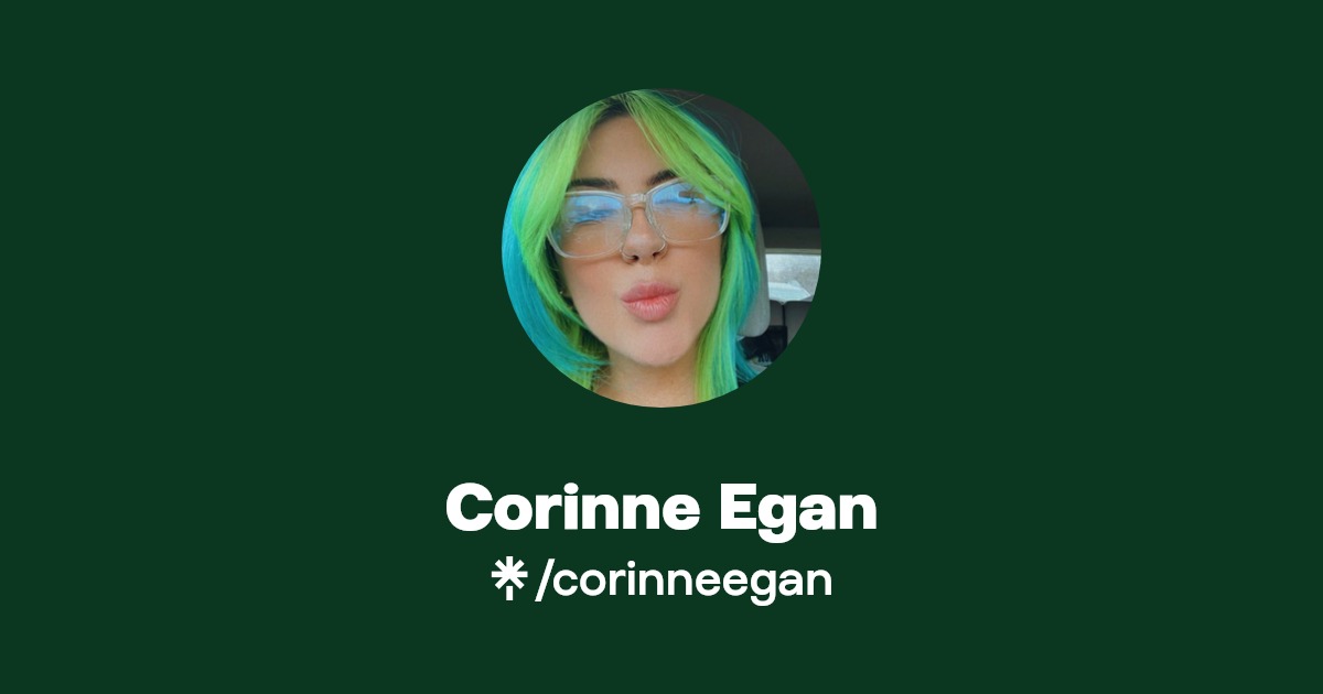 Corinne Egan Instagram Linktree
