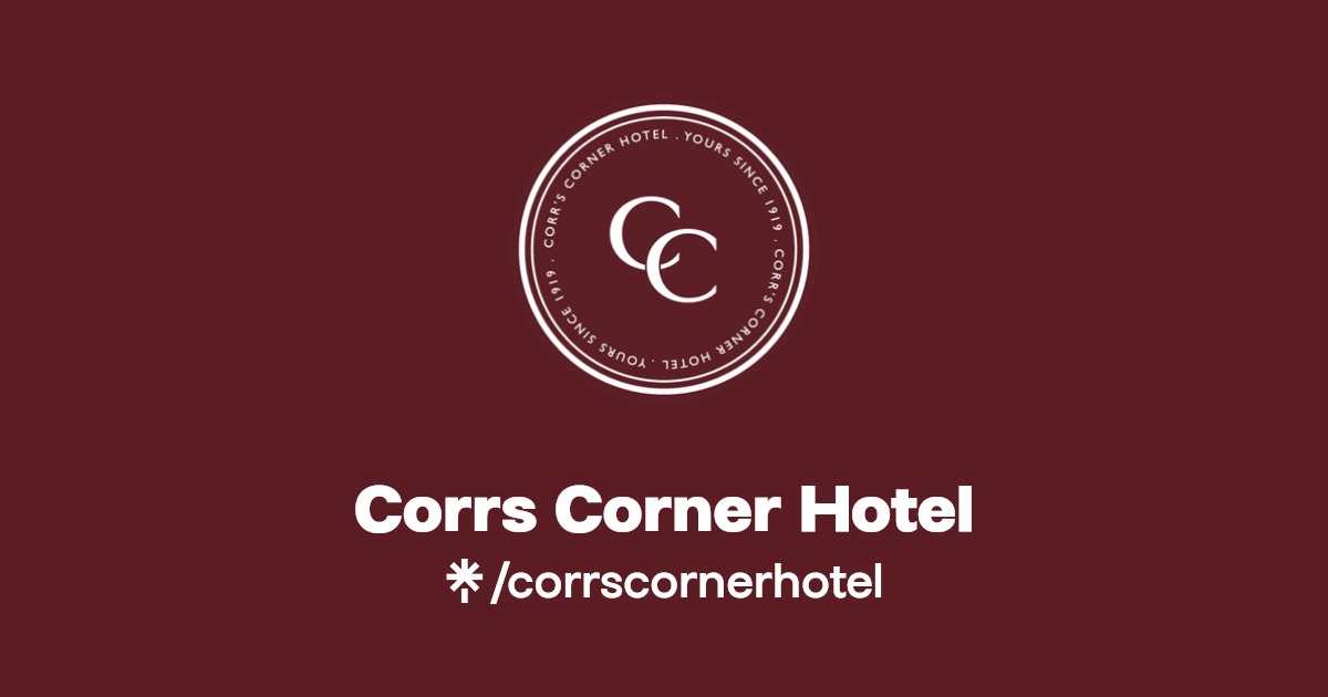 Corrs Corner Hotel Facebook Linktree