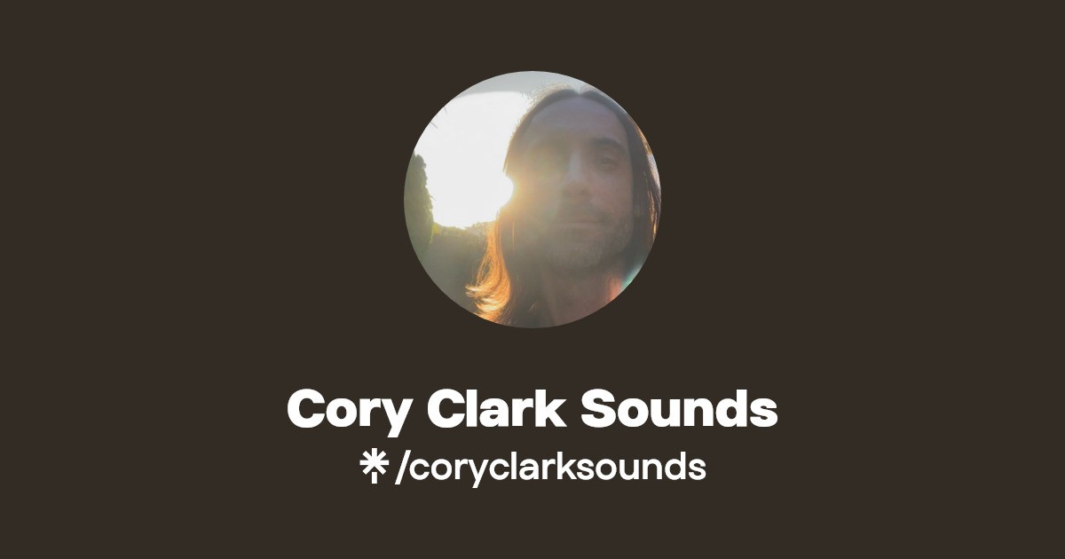 Cory Clark Sounds(coryclarksounds)'s Favorite Links Linktree