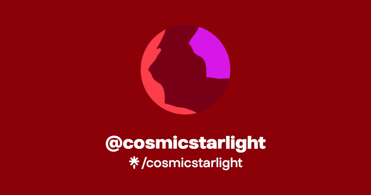 @cosmicstarlight | Linktree