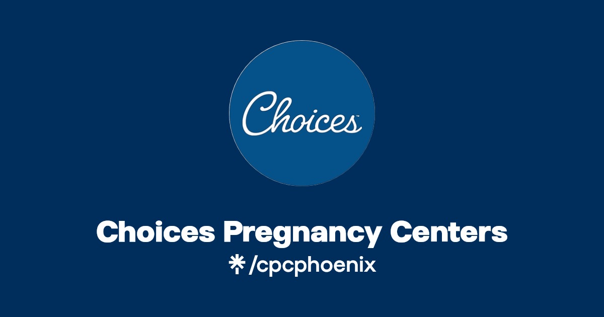 Choices Pregnancy Centers Instagram, Facebook Linktree
