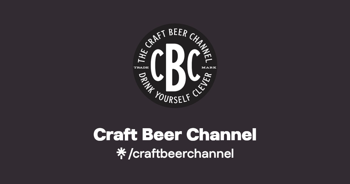Craft Beer Channel Instagram, Facebook Linktree