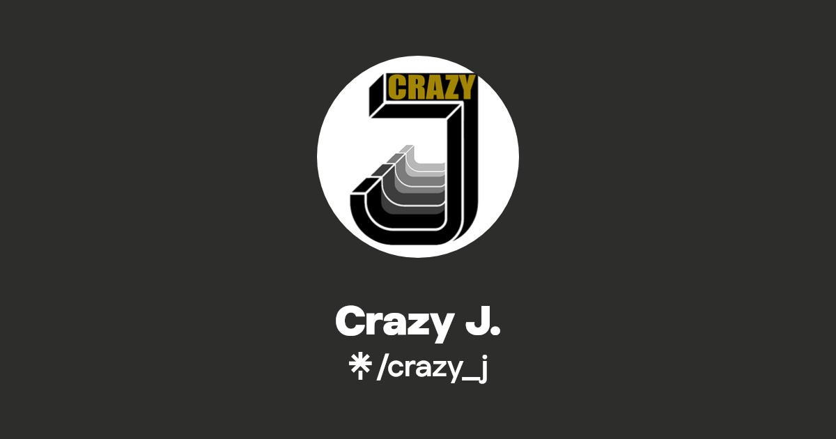 Crazy J. Instagram, Facebook Linktree