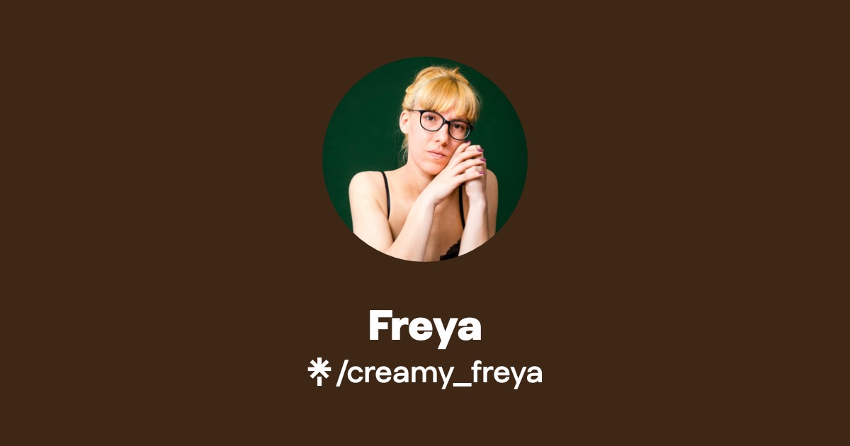 Freya - Find Freya Onlyfans - Linktree