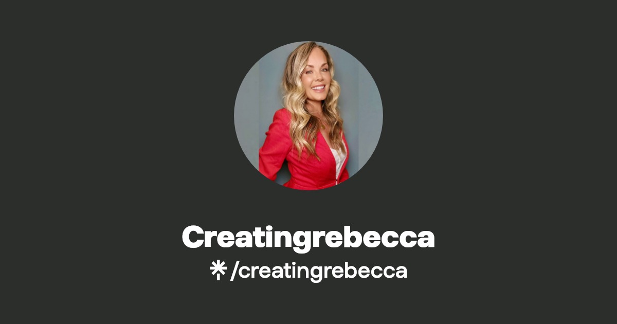 Creatingrebecca - Find Creatingrebecca Onlyfans - Linktree