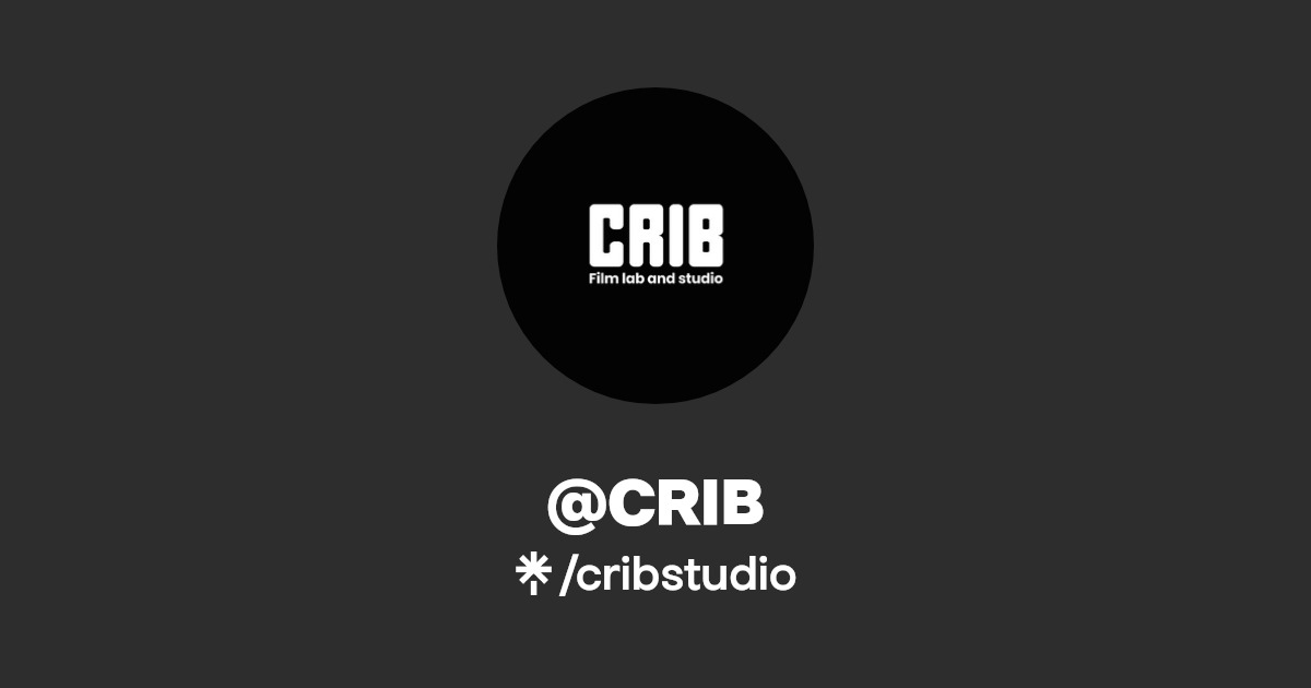 CRIB Instagram, Facebook, TikTok Linktree