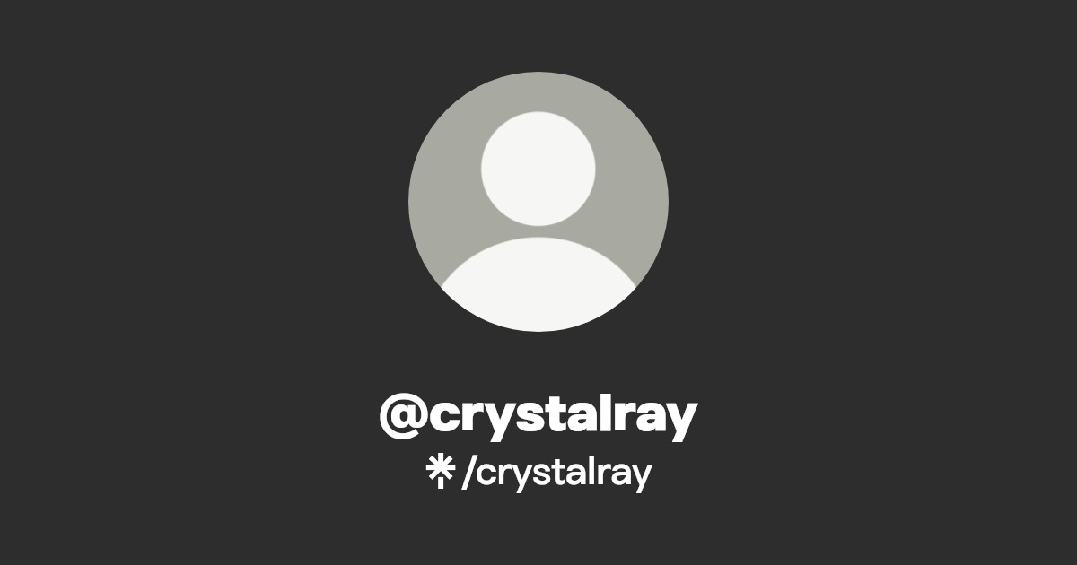 crystalray | Instagram | Linktree
