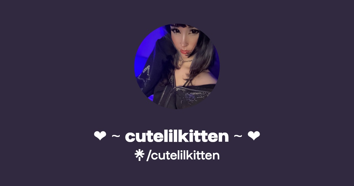 ︎ ~ cutelilkitten ~ ︎ - Find ︎ ~ cutelilkitten ~ ︎ Onlyfans - Linktree