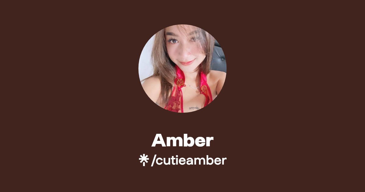 Amber - Find Amber Onlyfans - Linktree
