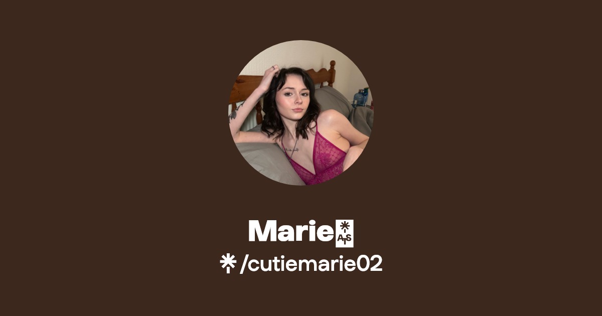 Marie🖤 - Find Marie🖤 Onlyfans - Linktree