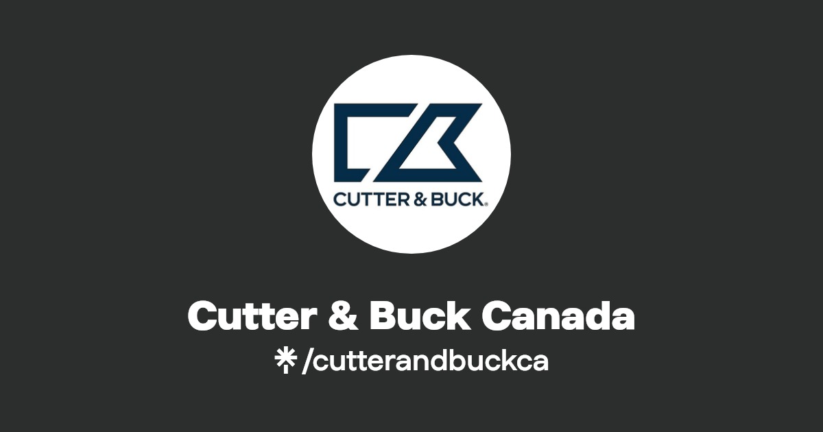 Cutter & Buck Canada Instagram, Facebook Linktree