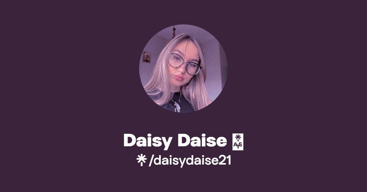 Daisy Daise 🌸 - Find Daisy Daise 🌸 Onlyfans - Linktree