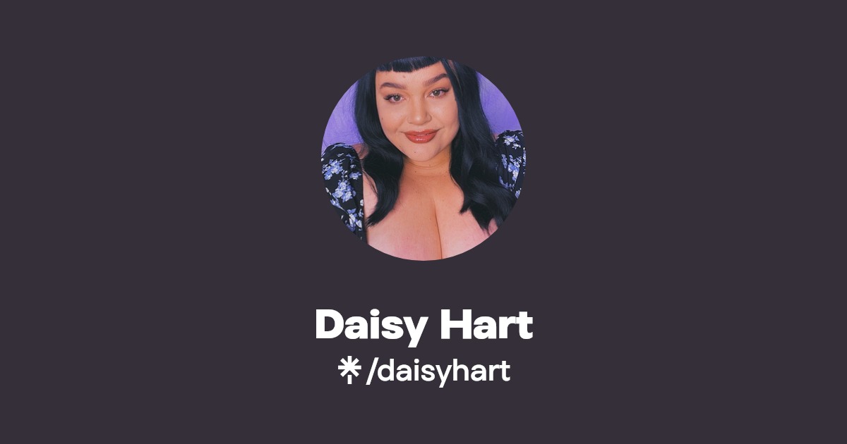Daisy Hart - Find Daisy Hart Onlyfans - Linktree