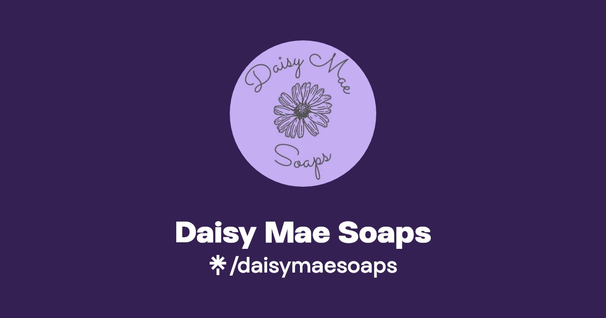 Daisy Mae Soaps Instagram Linktree