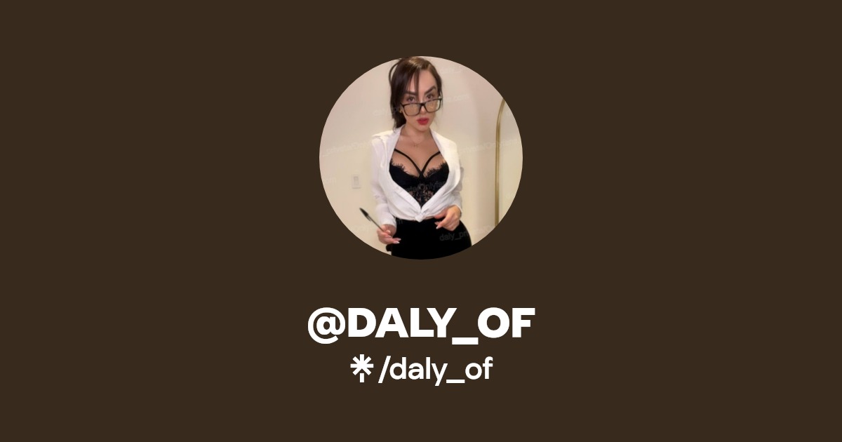 @DALY_OF - Find @DALY_OF Onlyfans - Linktree