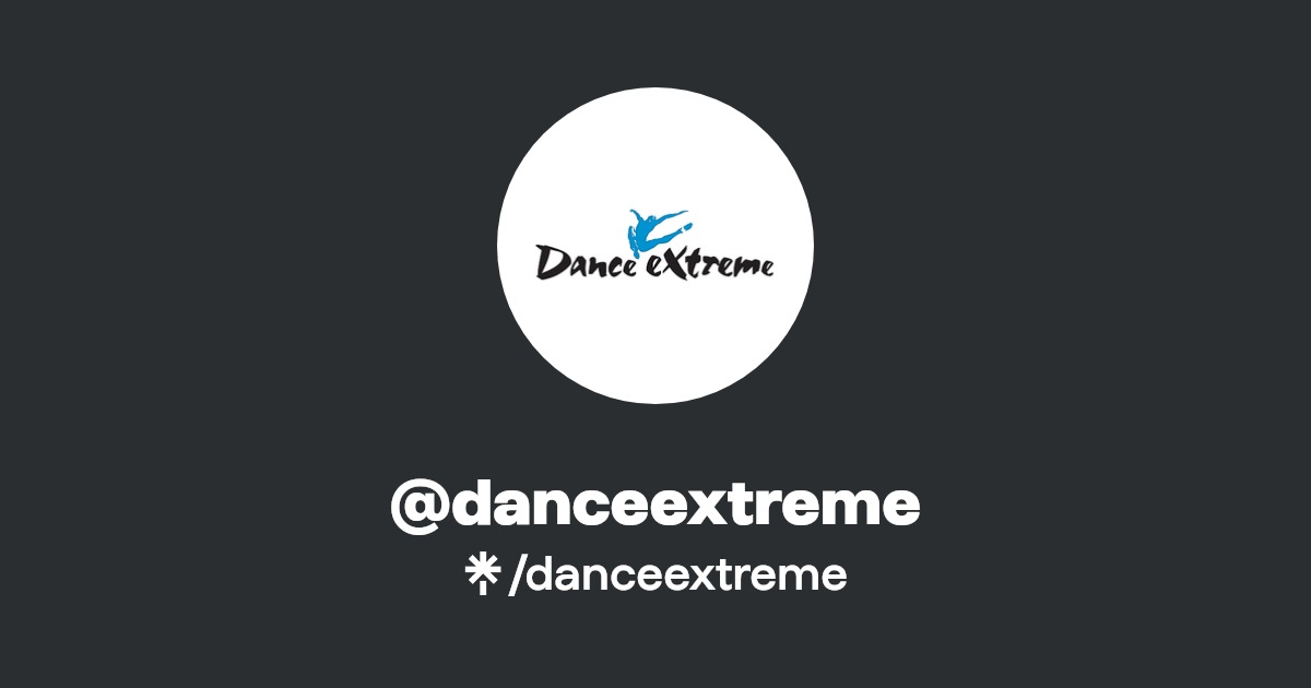 danceextreme Instagram, Facebook, TikTok Linktree